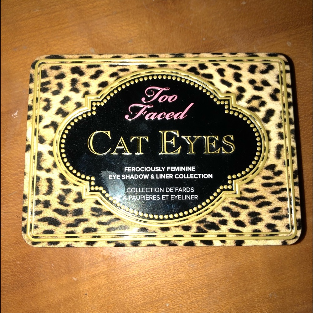 •NEVER USED• TOO FACED CAT EYES EYESHADOW PALETTE